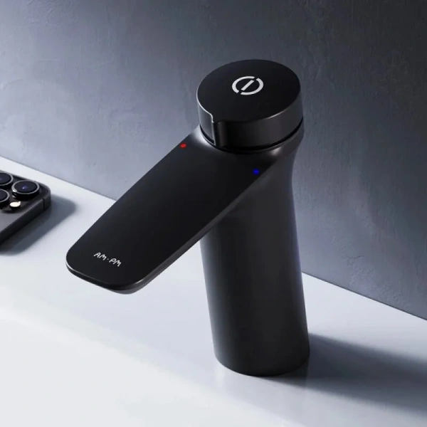 Смеситель для раковины Am.Pm Inspire 2.0 черный матовый F50A02522 (детальная фотография), черные