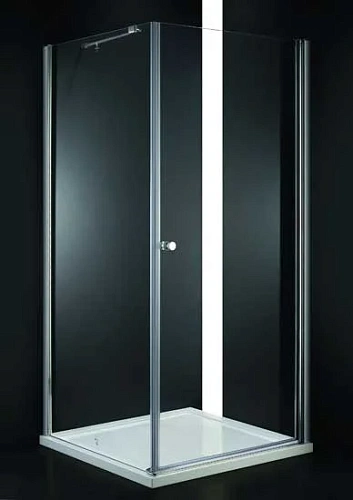 Душевой уголок Cezares Elena 90x90 см стекло рифленое левосторонний - фото 2