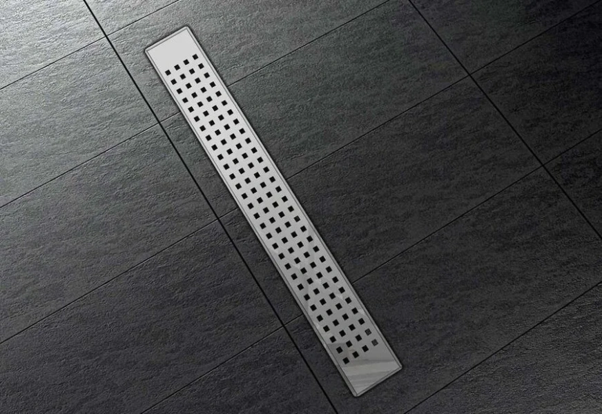 Душевой лоток Vincea Say Almira Jasmin 85 см хром SAY.605.80.P.PITI (детальная фотография)