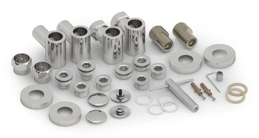 Полотенцесушитель водяной Сунержа Богема+ 15х120 см без покрытия 00-0220-1215 (детальная фотография), в наличии