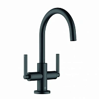 Смеситель для раковины Kludi Nova Fonte черный матовый