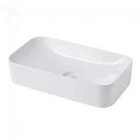 Раковина Abber Rechteck 60,5 см белая