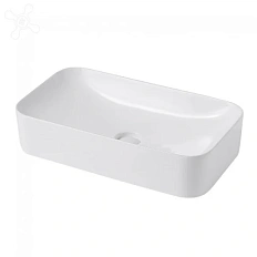 Раковина Abber Rechteck 60,5 см белая