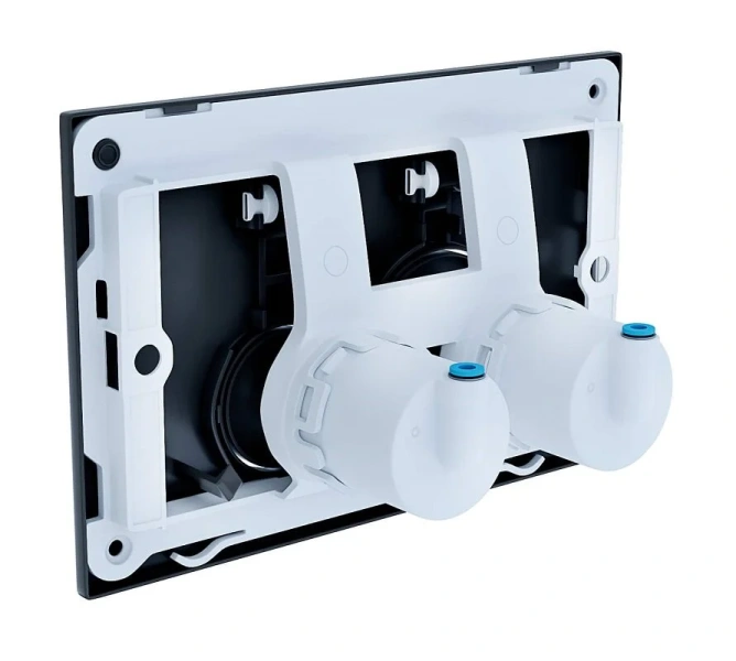 Клавиша смыва Акватек Pneumo S черный матовый PNS-0000010 (детальная фотография), пластиковые