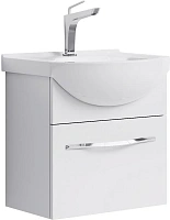 Тумба под раковину подвесная Aqwella Аллегро 50 см белая