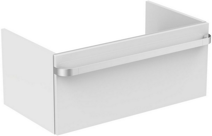 Тумба под раковину подвесная Ideal Standard Tonic II 80 см белый лак глянцевый R4303WG (детальная фотография)