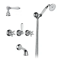 Смеситель для ванны, хром, Nicolazzi D.Anglaises