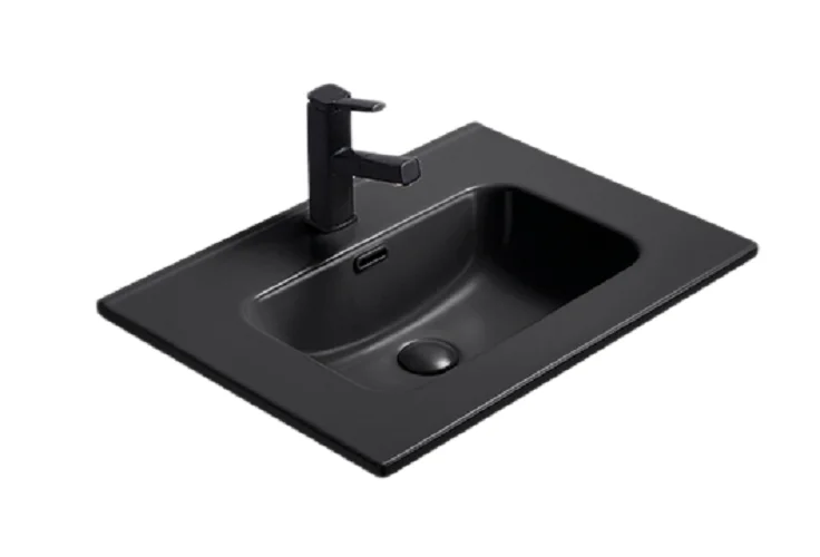 Раковина GID Integrado Bm9060s 61 см черная 72208 (детальная фотография)