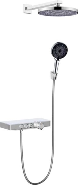 Душевой комплект BERGES Morans хром 075003 (детальная фотография)