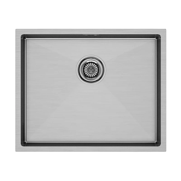 Мойка для кухни Paulmark Next 54 см нержавеющая сталь PM215444-BS (детальная фотография)