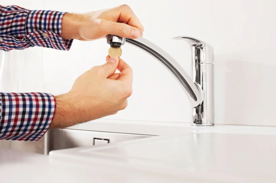 Смеситель для кухни Grohe Eurosmart new 33281 (детальная фотография), современные, hi-tech