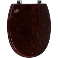 Крышка-сидение Simas Londra орех, петли хром