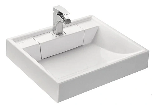 Раковина над стиральной машиной Акватон Рейн 60 см белая - фото 1