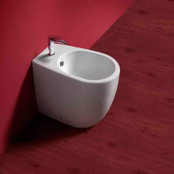 Биде напольное, цвет белый, Simas Vignoni VI 24 BI (детальная фотография), по запросу