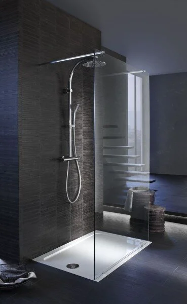 Душевой поддон Jacob Delafon Flight 170х90 см с антискользящим покрытием антрацит E62483-F-M53 (детальная фотография), прямоугольные