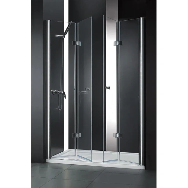 Душевая дверь Cezares Elena 180 см стекло прозрачное ELENA-W-BS-22-180-C-Cr (детальная фотография)