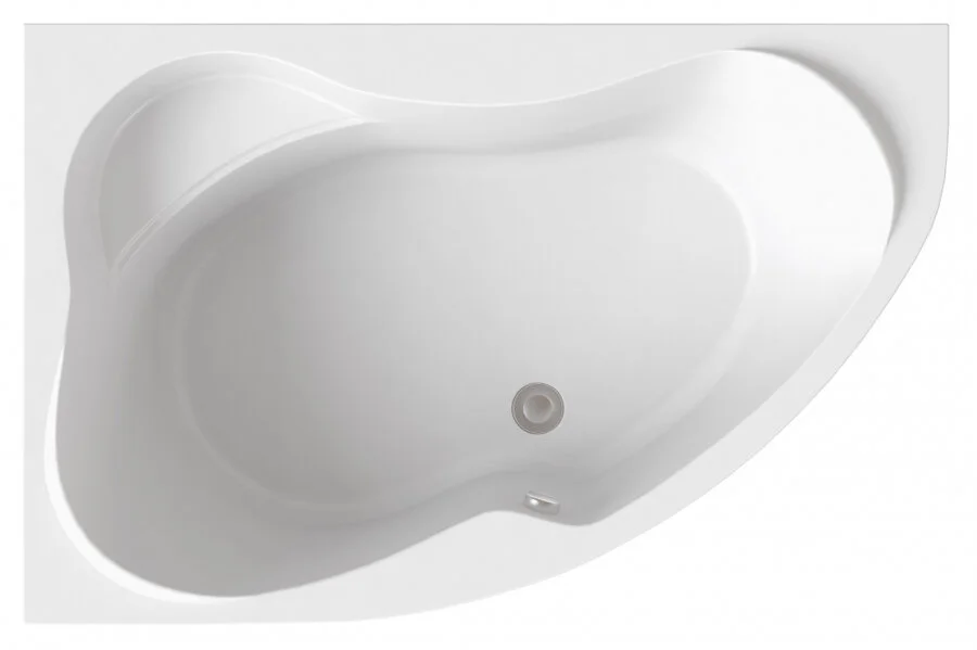 Ванна акриловая Azario Микона 170 x 110 см, белая, левая/правая МИВ0003 (детальная фотография), без гидромассажа, недорогие