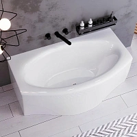 Ванна акриловая 1MarKa Nega 01нег1795кс2+, 170 x 95 см, цвет белый