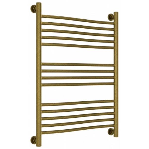 Полотенцесушитель водяной Сунержа Флюид+ 60х80 см состаренная бронза  05-0222-8060 (детальная фотография)