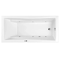 Ванна гидромассажная Whitecross Palace 0104.170075.100.SOFT.CR, 170 x 75 см, форсунки хром