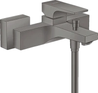 Смеситель для ванны Hansgrohe Metropol шлифованный черный хром