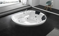 Ванна акриловая Gemy 185x162 см с гидромассажем