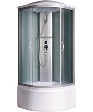 Душевая кабина River Nara XL 90x90 см стекло матовое