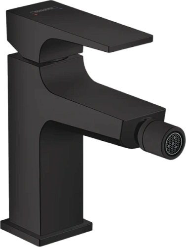 Смеситель для биде Hansgrohe Metropol матовый черный - фото 3