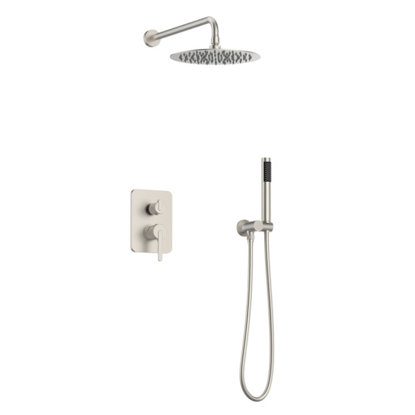Душевой комплект ALTROBAGNO Unione 040110 никель ALTROBAGNOUnione040110Ni (детальная фотография)