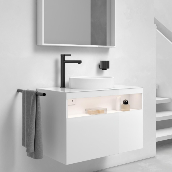 Раковина Keuco Stageline 40 см керамическая, белая 32880310400 (детальная фотография), белые