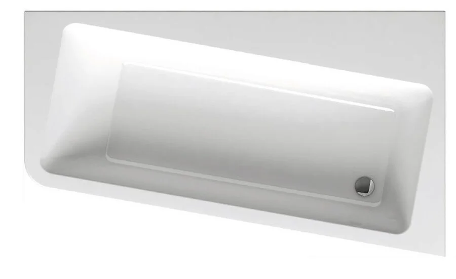 Ванна акриловая левая Ravak 10° 170х100 C811000000 (детальная фотография), белые