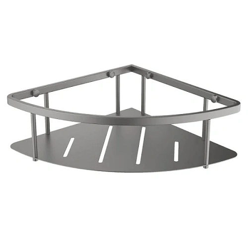 Полочка для ванной Акватек оружейная сталь - фото 4