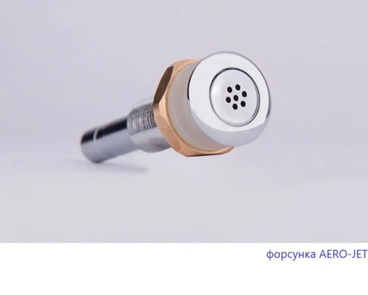 Ванна гидромассажная Whitecross Savia Duo Ultra, 170 х 80 см, увеличенная толщина акрила, усиленная армировка, белый/хром, 0103.170080.100.ULTRA.CR (детальная фотография), с гидромассажем