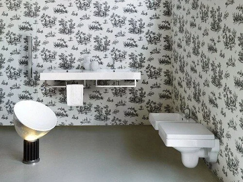 Раковина Kerasan Cento 140 см двойная 353601*1 (детальная фотография), большая, прямоугольной формы, плоская, широкая