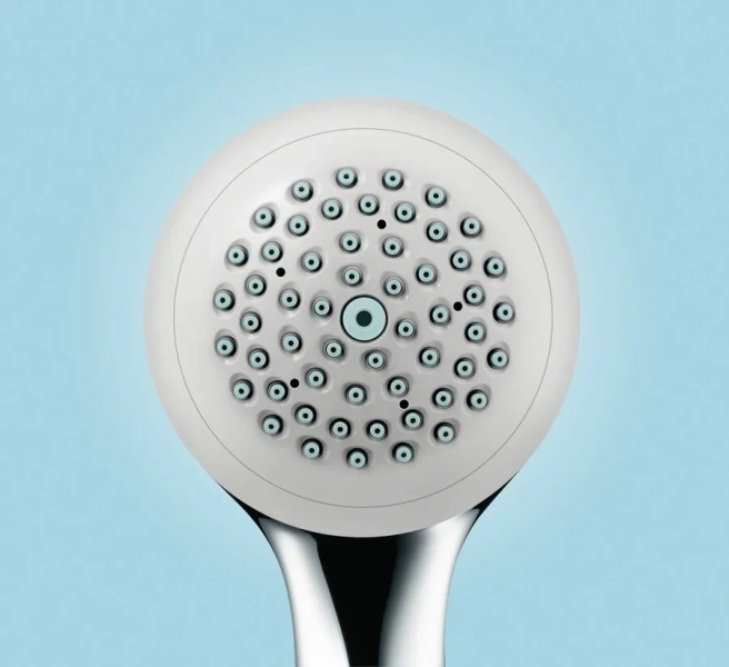 Лейка для душа Hansgrohe Crometta 85 Green хром 28561000 (детальная фотография), современные, hi-tech