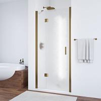 Душевая дверь профиль бронза стекло шиншилла Vegas-glass
