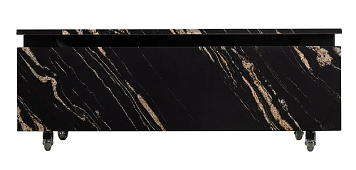 Тумба подвесная Cezares Slider 100 см черный фьюжн - фото 3