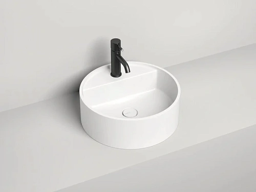 Раковина Salini Armonia Top 02 45 см без отверстия под смеситель - фото 2