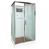 Душевая кабина Deto D 120x90 см без крыши