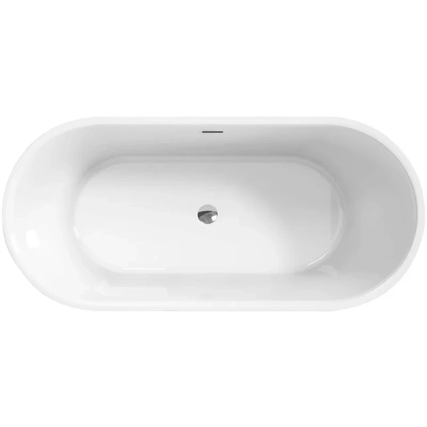 Ванна акриловая BelBagno 170x80 см отдельностоящая BB709-1700-780 (детальная фотография), 170x80 см