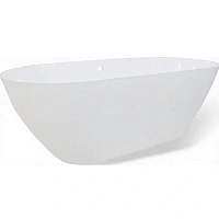 Ванна из искусственного мрамора Aquanet Family Stone AQ-00332887, 170 x 80 см, цвет белый