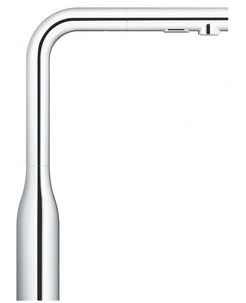 Смеситель для кухни Grohe Essence с вытяжным изливом 30504000 (детальная фотография), хром