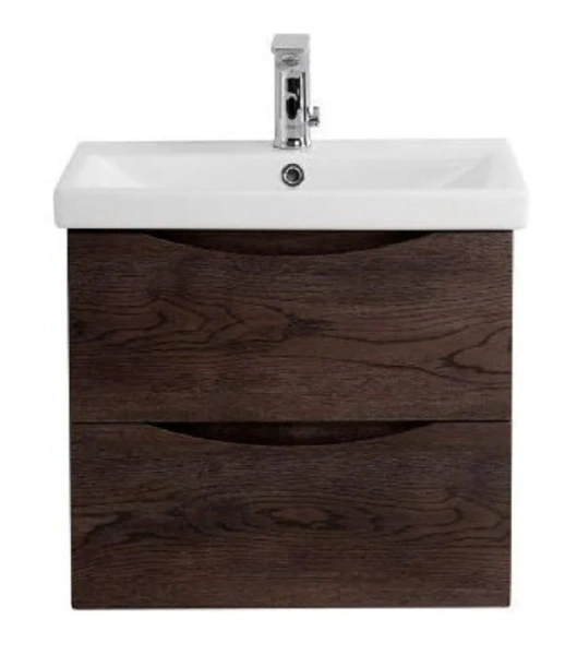 Тумба под раковину подвесная BelBagno Marino-Cer-Mini 60 см Rovere Nature Grigio MARINO-CER-MINI-600-2C-SO-RNG-P (детальная фотография)