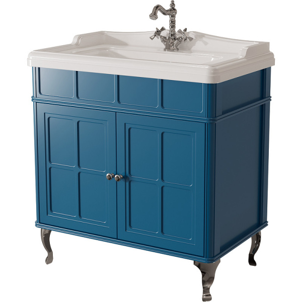 Тумба с раковиной напольная Caprigo Borgo 33412CH-B 80 см МДФ (детальная фотография)