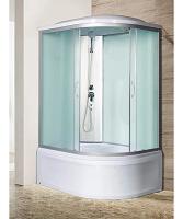 Душевая кабина River Desna XL 100x80 см левосторонняя, стекло матовое