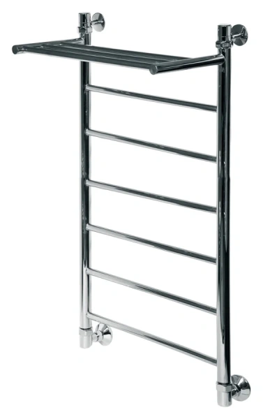Полотенцесушитель водяной Ника Classic 100x40 см хром ЛП ВП 100/40 (детальная фотография), современные, hi-tech