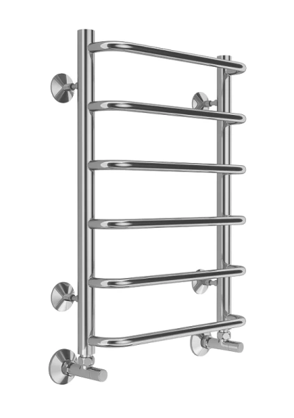 Полотенцесушитель водяной Terminus Стандарт П6 400x600 хром 4670078530318 (детальная фотография)