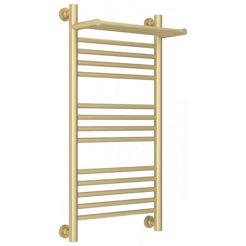 Полотенцесушитель водяной Сунержа Богема+ 40x80 см матовая шампань - фото 9