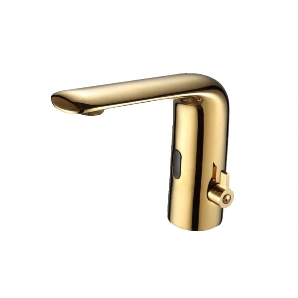 Смеситель для раковины Cezares Vague золото VAGUE-ELS-03-W0 (детальная фотография), современные, hi-tech