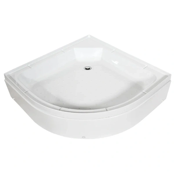 Душевая кабина Deto L 90x90 см стекло с узором L790 (детальная фотография), стеклянные, рифленые, узорчатые